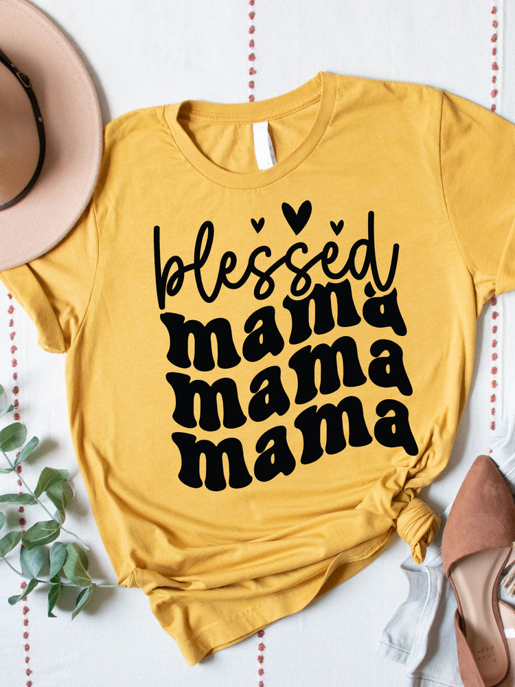 Blessed Mama Graphic Tee