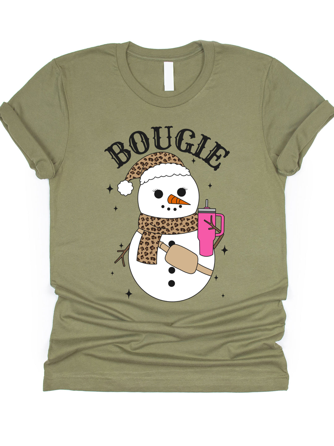 Bougie Snowman Graphic Tee