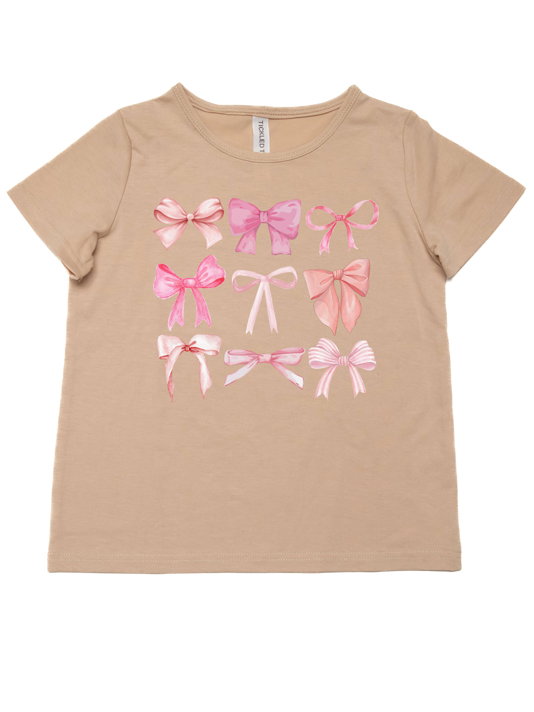 Pink Bows Kids Graphic Tee
