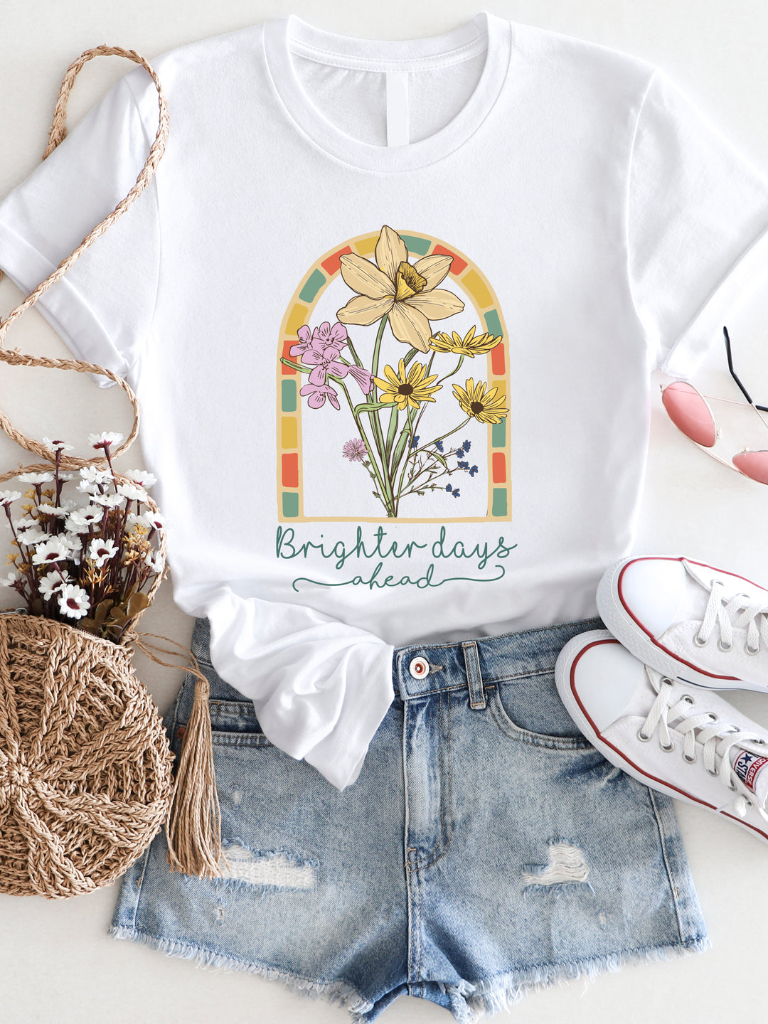 Brighter Days Head Graphic Tee