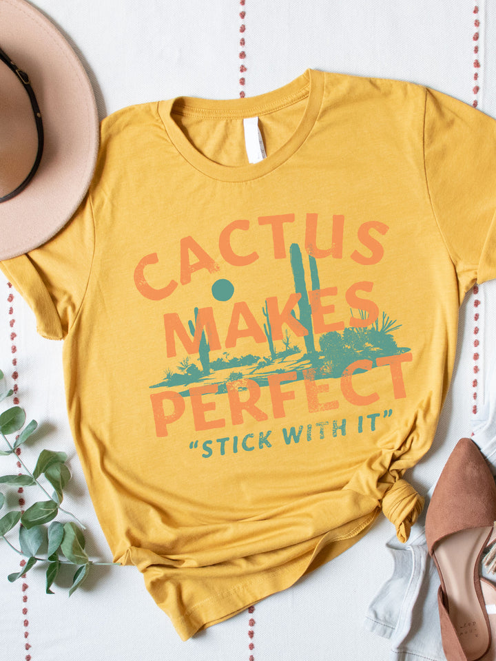 Cactus Makes Perfect Graphic Tee