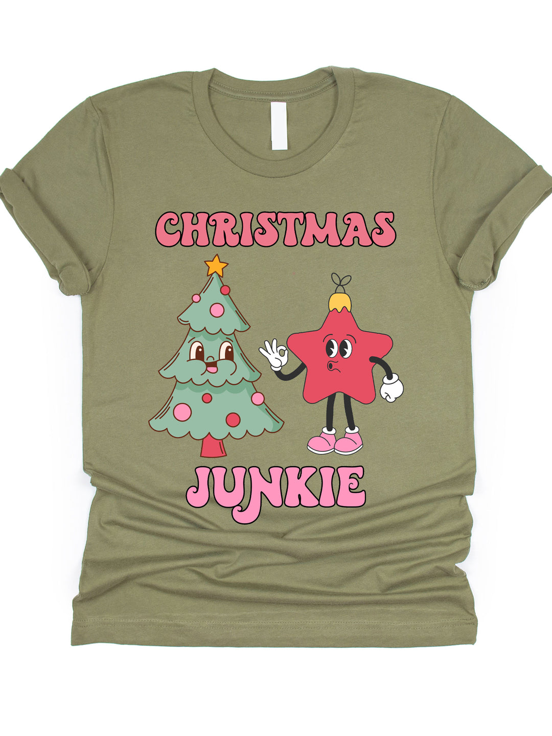 Christmas Junkie Graphic Tee