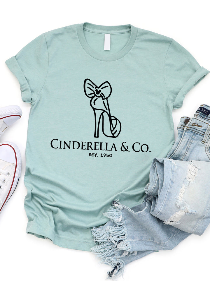 Cinderella & Co. Glass Slipper Graphic Tee