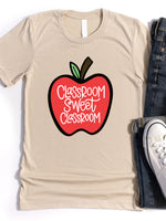 Classroom Sweet Classroom Graphic Tee