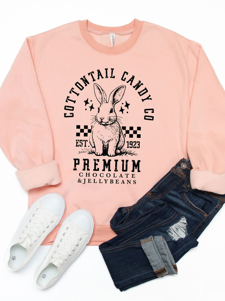 Cottontail Candy Co Bunny Graphic Sweatshirt