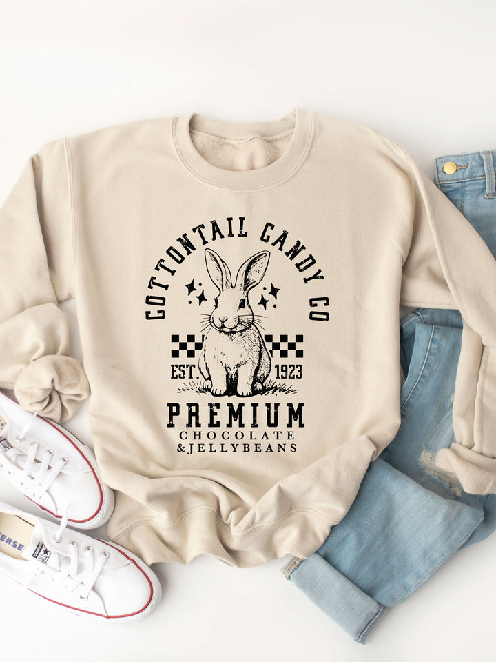 Cottontail Candy Co Bunny Graphic Sweatshirt