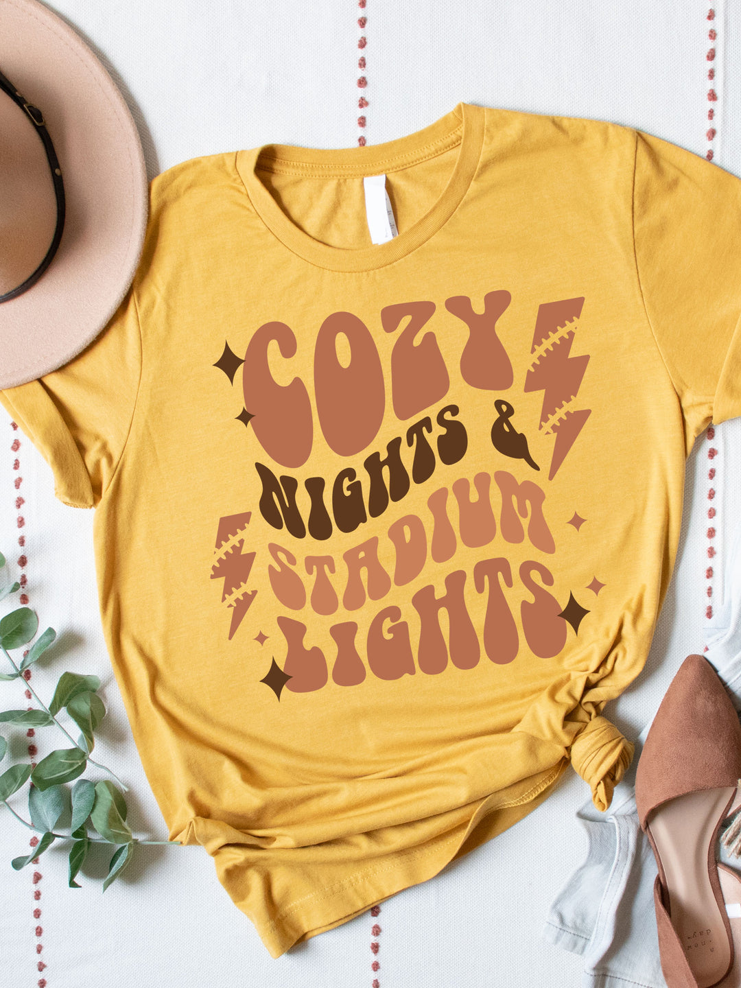 Cozy Nights & Stadium Lights Graphic Tee