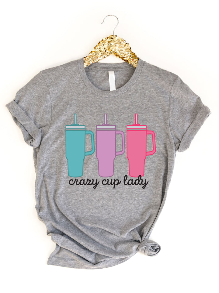 Crazy Cup Lady Stanley Graphic Tee