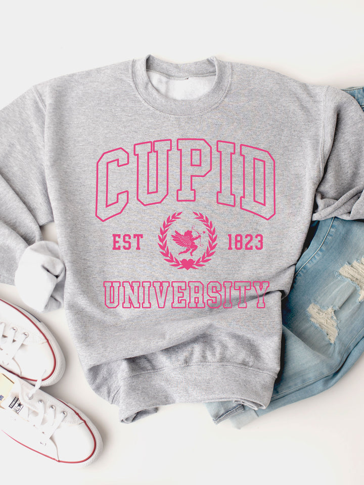 Cupid University Graphic Sweatshirt