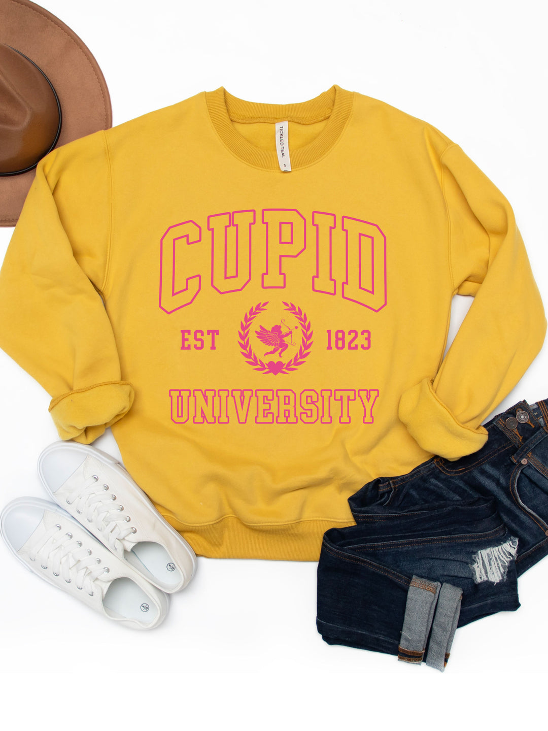 Cupid University Graphic Sweatshirt