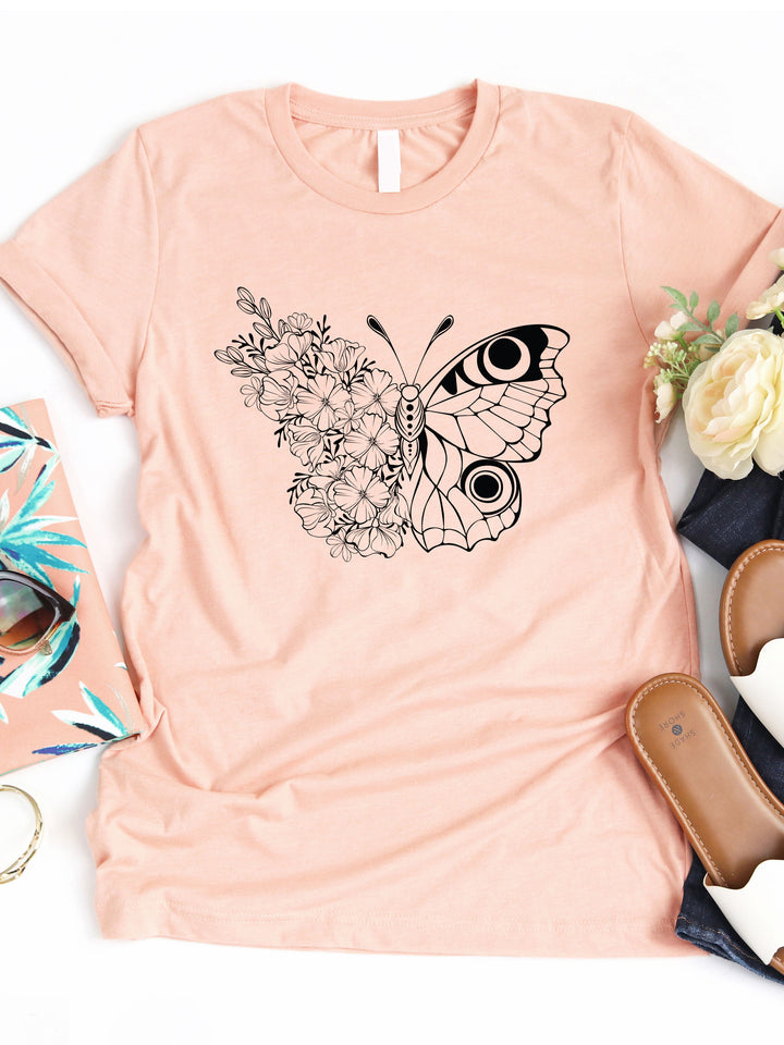 Daisy Butterfly Graphic Tee