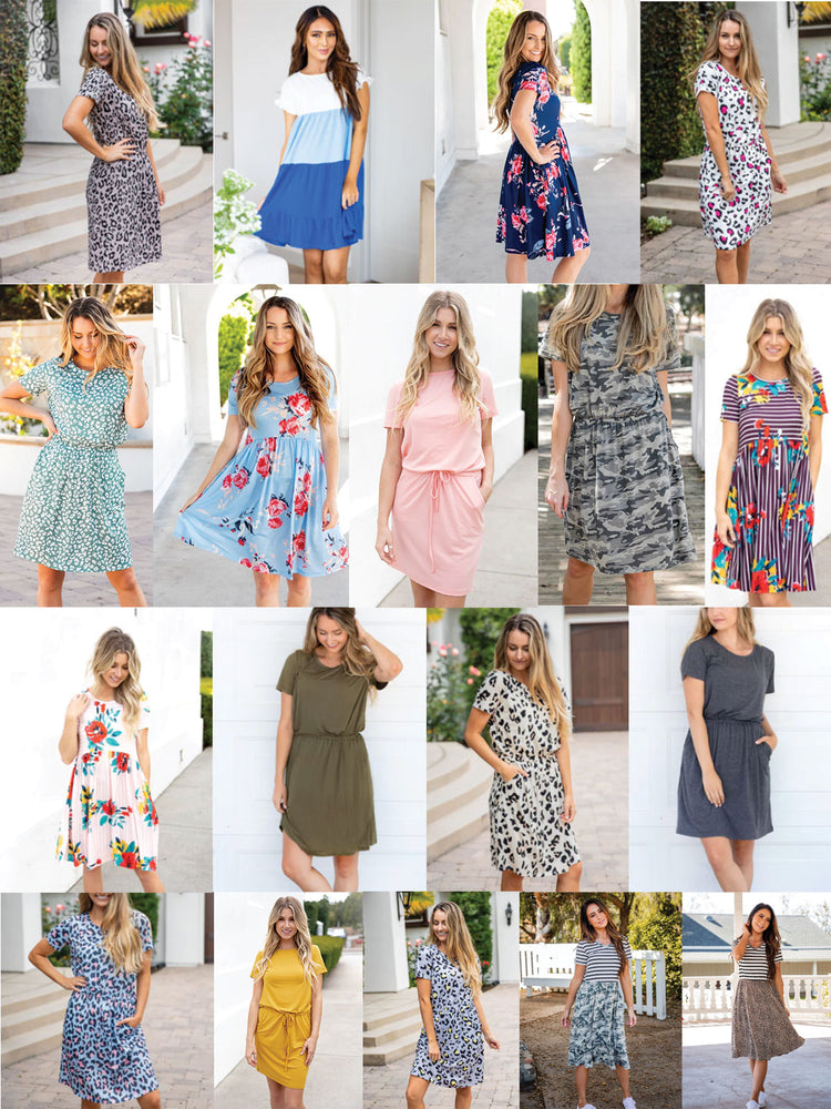 LIMITED STOCK - 3 Dress Grab Bag - 3 for $29.99