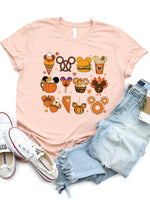 Disney Fall Icons Graphic Tee