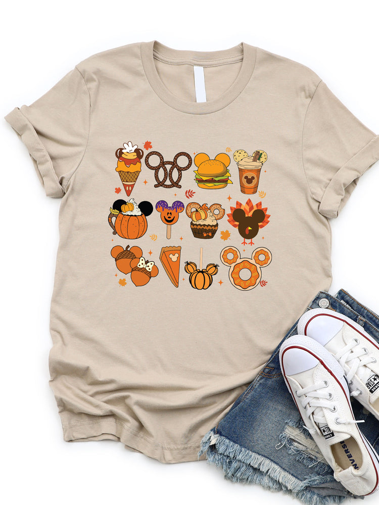 Disney Fall Icons Graphic Tee