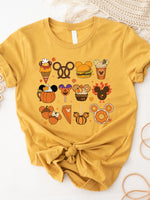 Disney Fall Icons Graphic Tee