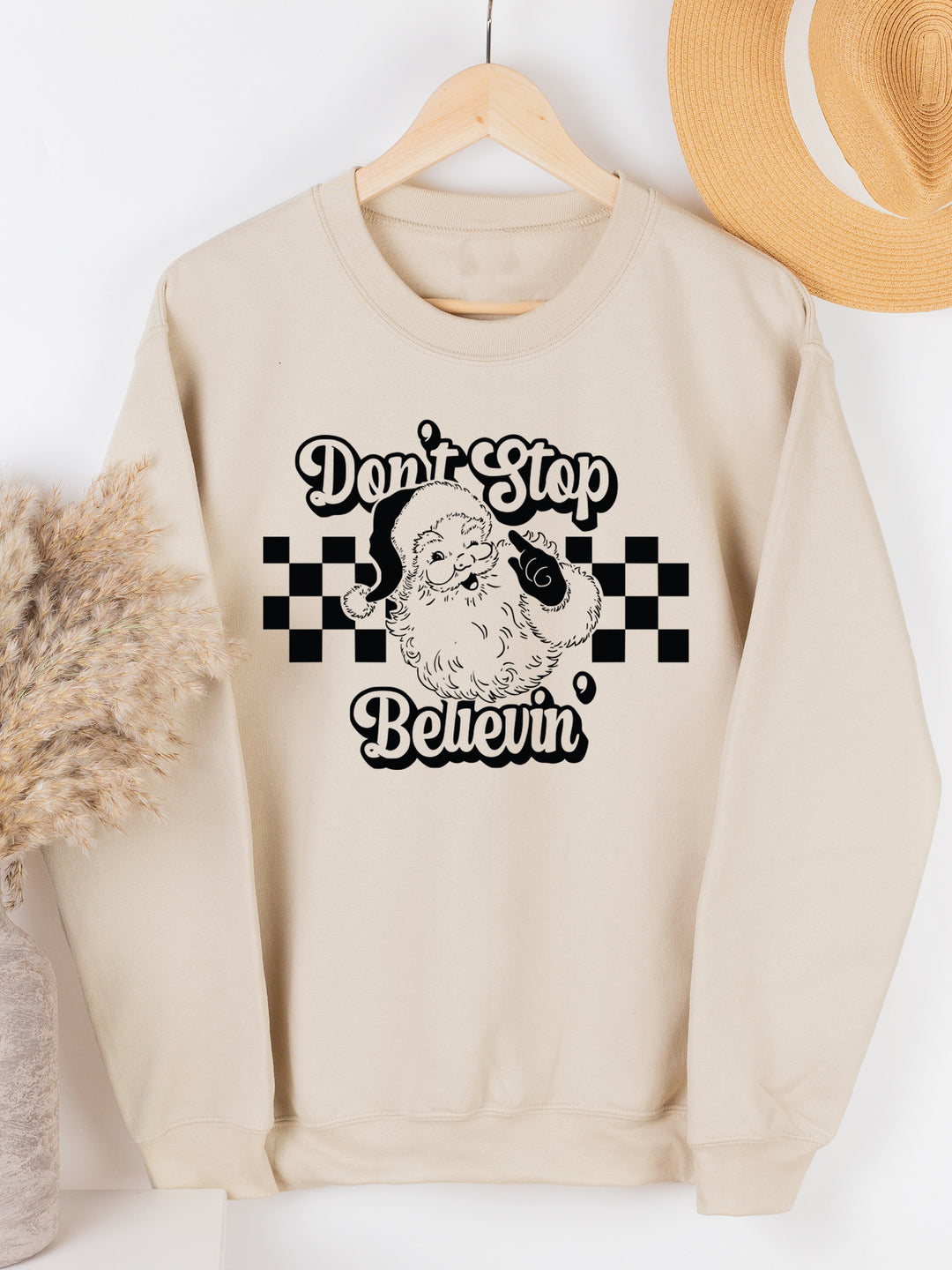 Don't Stop Believing  Graphic Sweatshirt