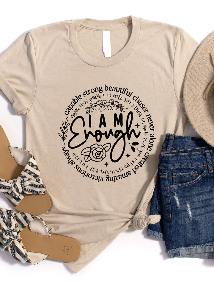 I am Enough - Verses Graphic Tee