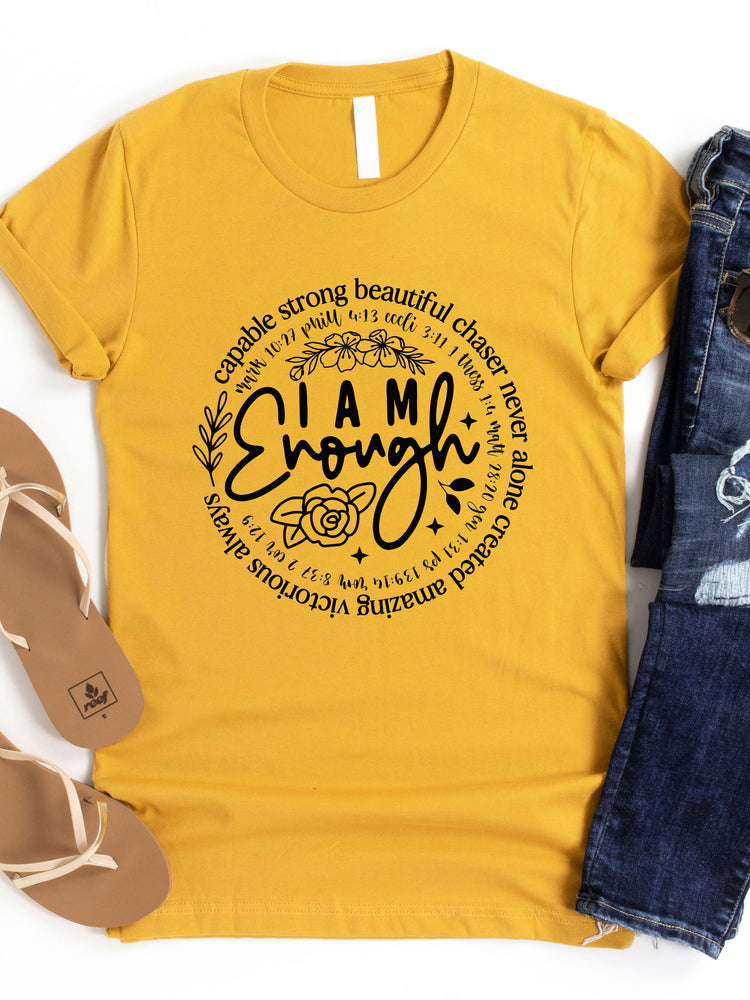 I am Enough - Verses Graphic Tee