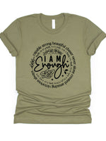 I am Enough - Verses Graphic Tee