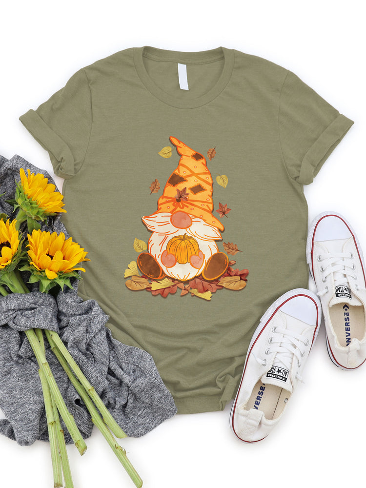 Fall Gnome - Graphic Tee