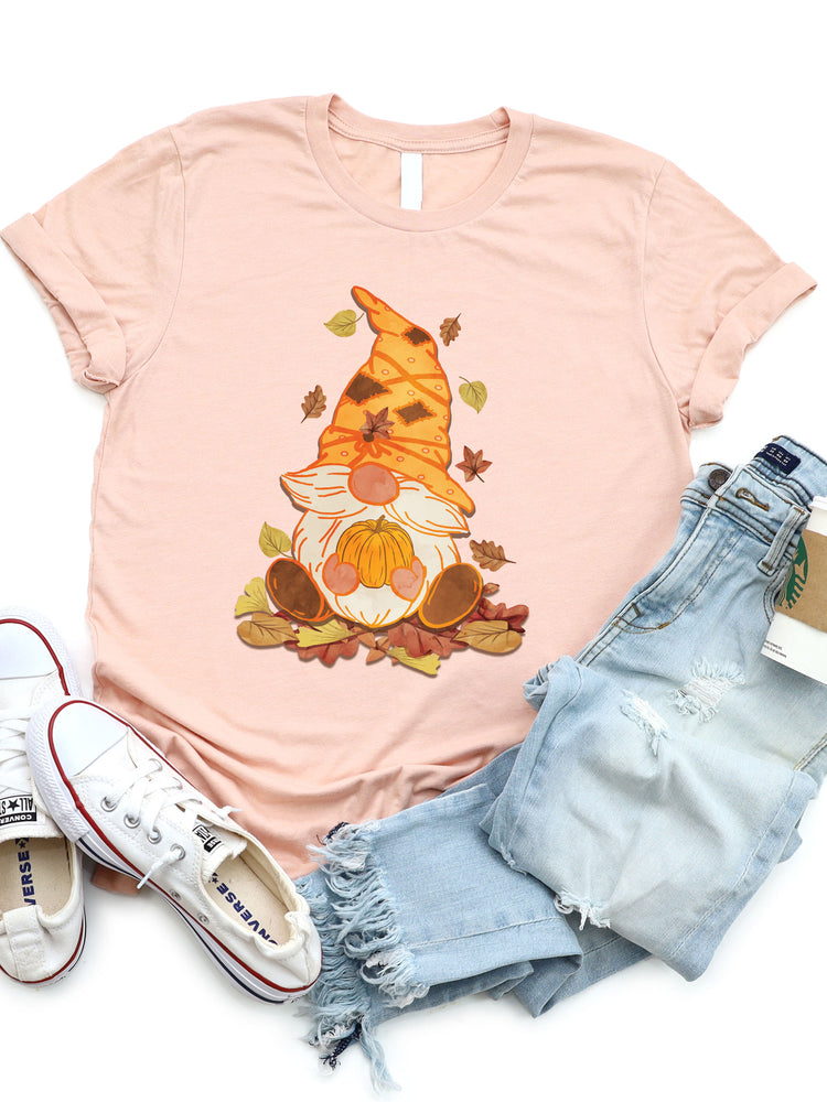 Fall Gnome - Graphic Tee