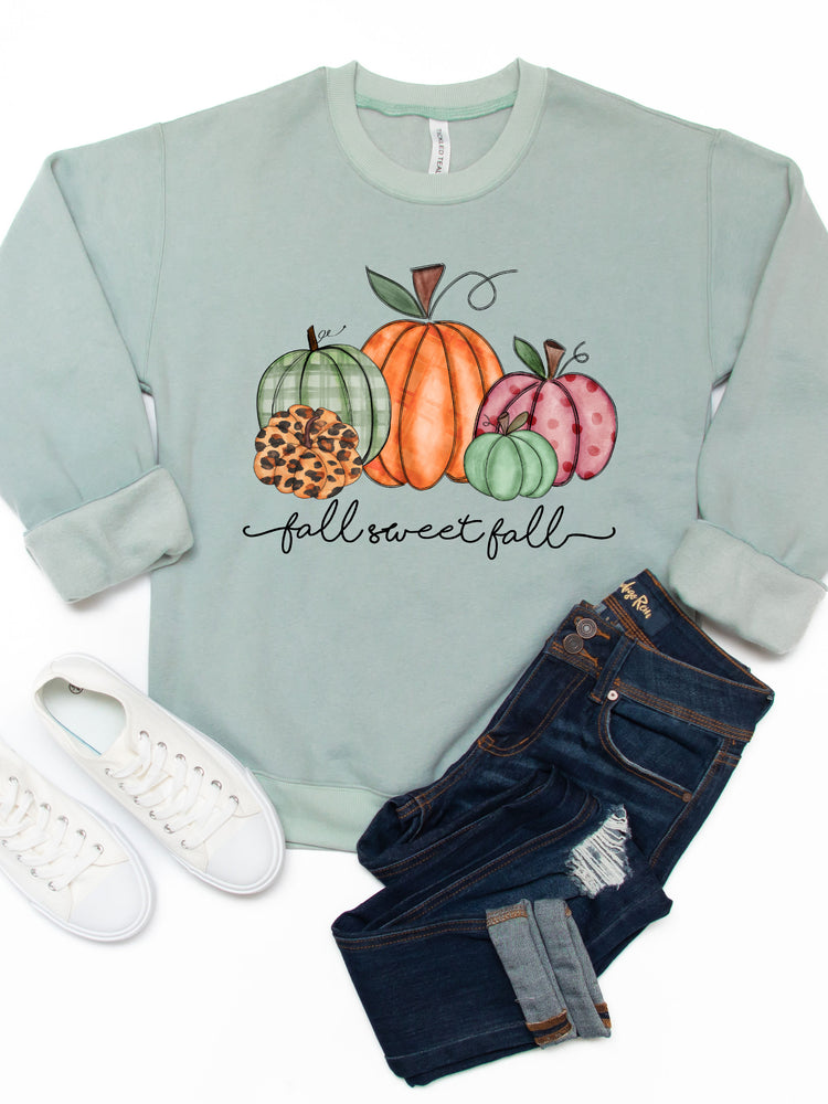 Fall Sweet Fall Graphic Sweatshirt