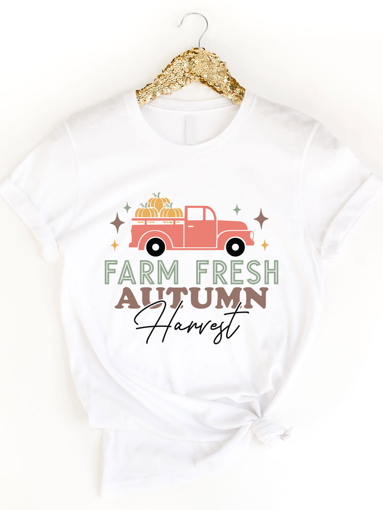 Farm Fresh Autumn Harvest Graphic Tee