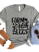 Farm Fresh Eggs Graphic Tee