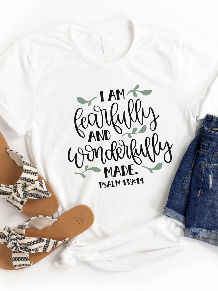 Fearfully & Wonderfully Made Graphic Tee