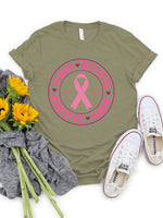Fight Believe Survive Hope Graphic Tee