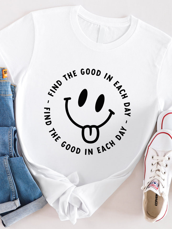 Find the Good in Each Day Graphic Tee