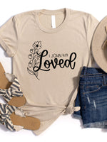 Loved 1 John 4:19 Graphic Tee