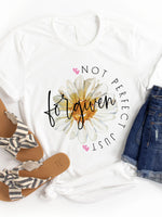 Not Perfect Just Forgiven Graphic Tee