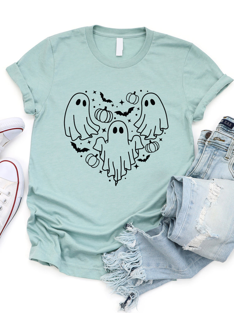 Ghost Heart Graphic Tee