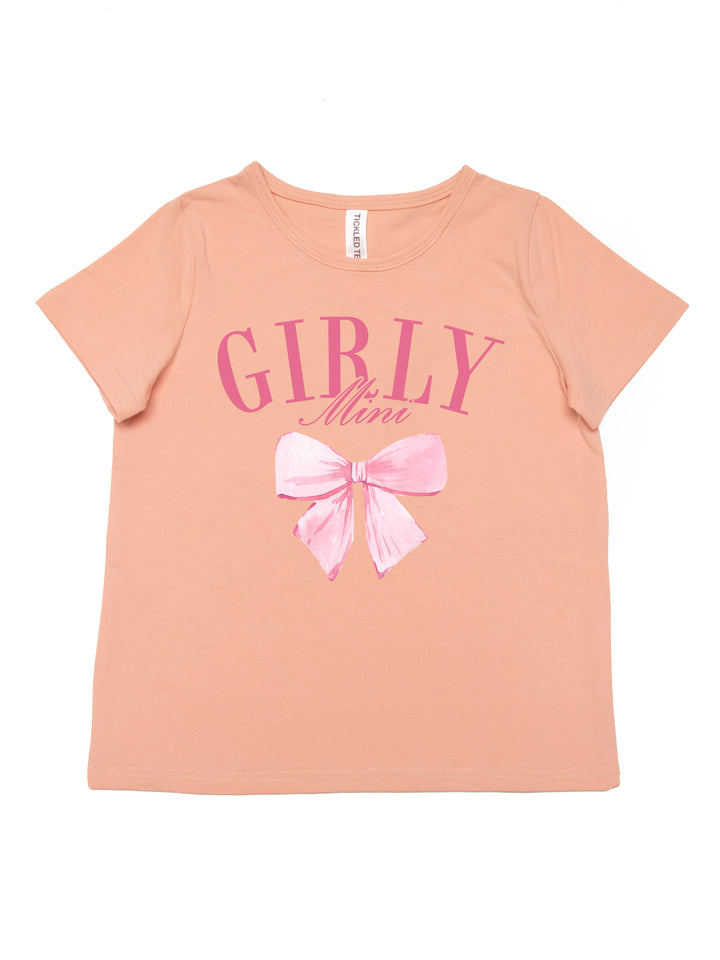 Girly Mini Coquette Kids Graphic Tee