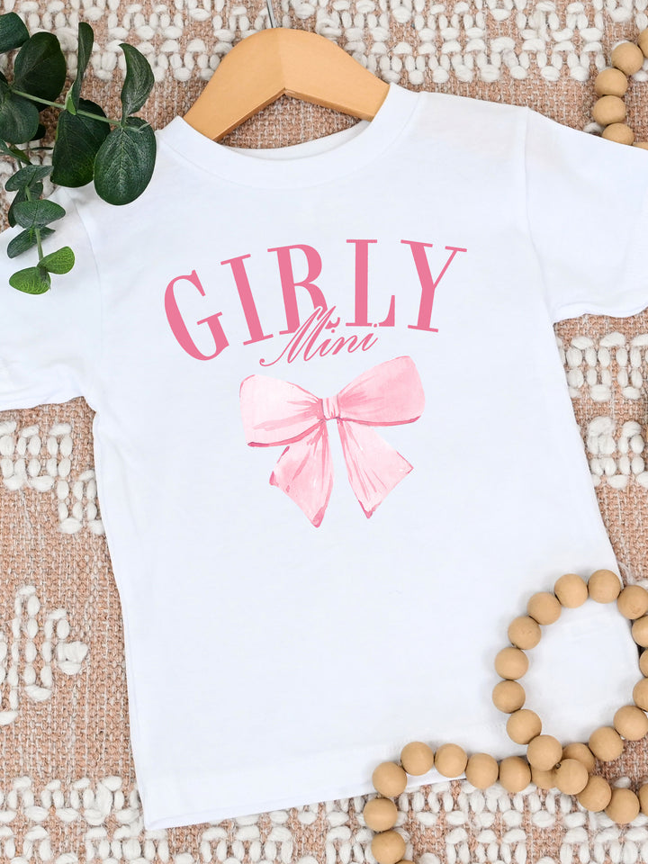 Girly Mini Coquette Kids Graphic Tee