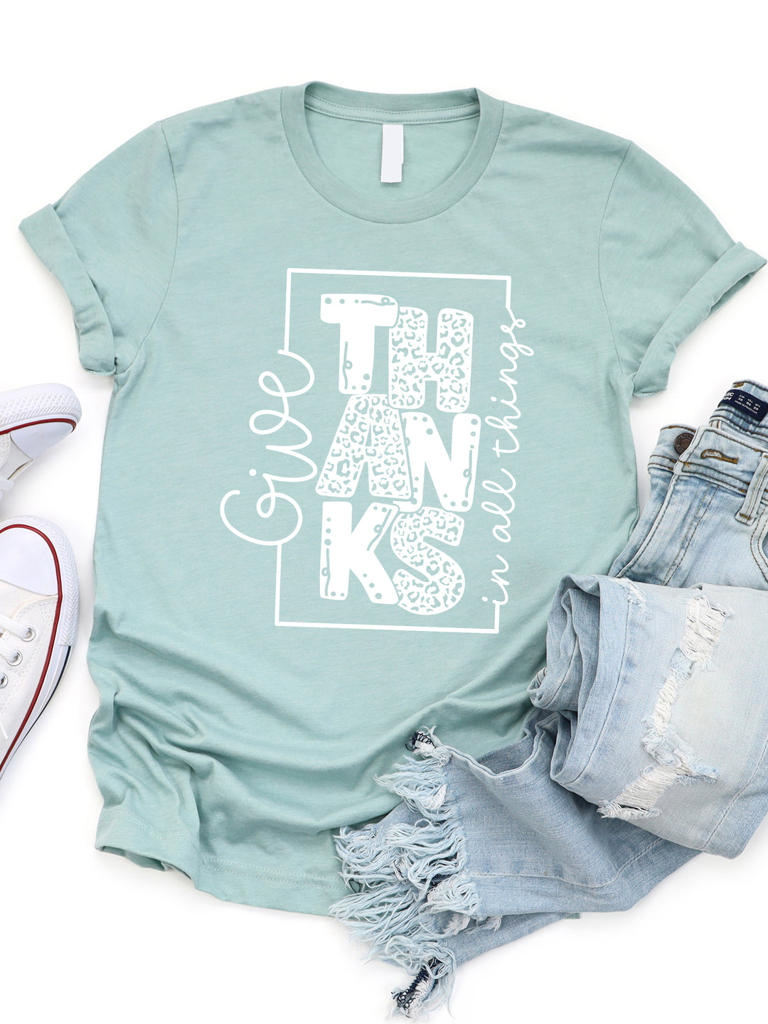 Give Thanks In All Things Graphic Tee