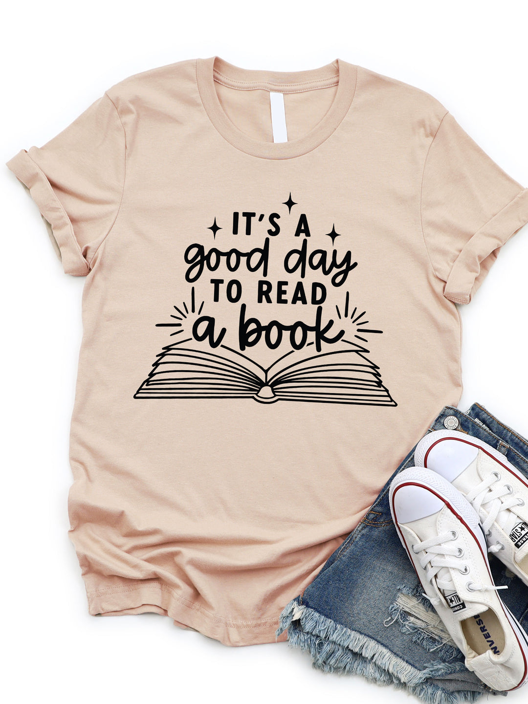 It's a Good Day to Read a Book Graphic Tee