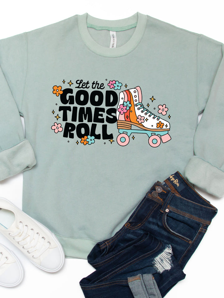 Let the Good Times Roll Graphic Sweatshirt