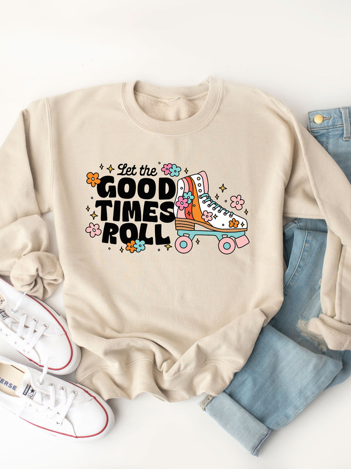 Let the Good Times Roll Graphic Sweatshirt