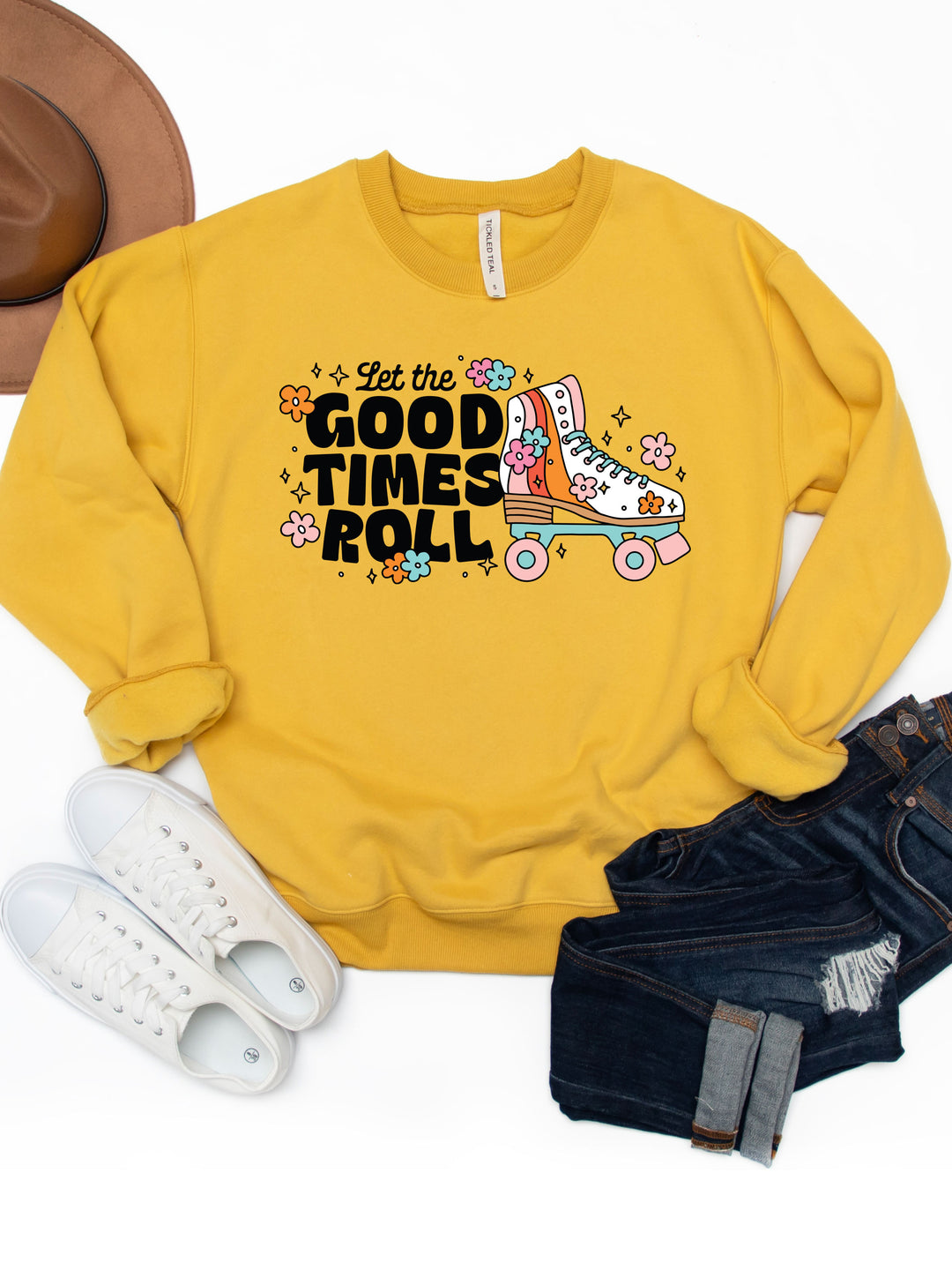 Let the Good Times Roll Graphic Sweatshirt