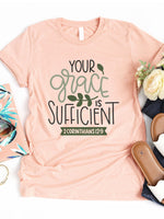 Your Grace is Sufficient  Graphic Tee