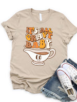 It's All Gravy Baby Retro Graphic Tee
