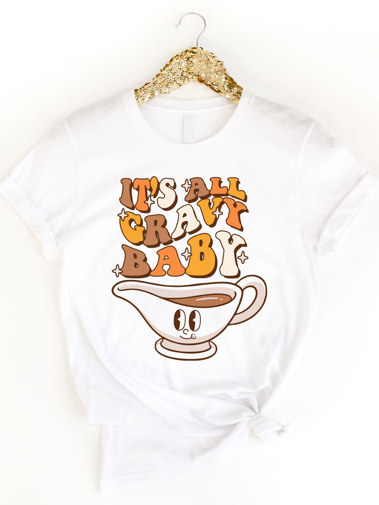 It's All Gravy Baby Retro Graphic Tee