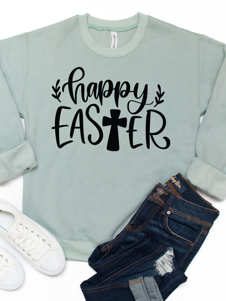 Happy Easter Graphic Sweatshirt