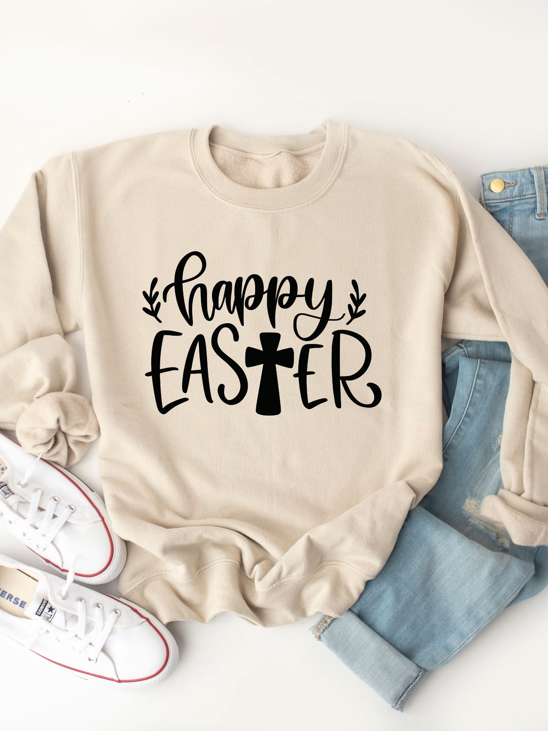 Happy Easter Graphic Sweatshirt