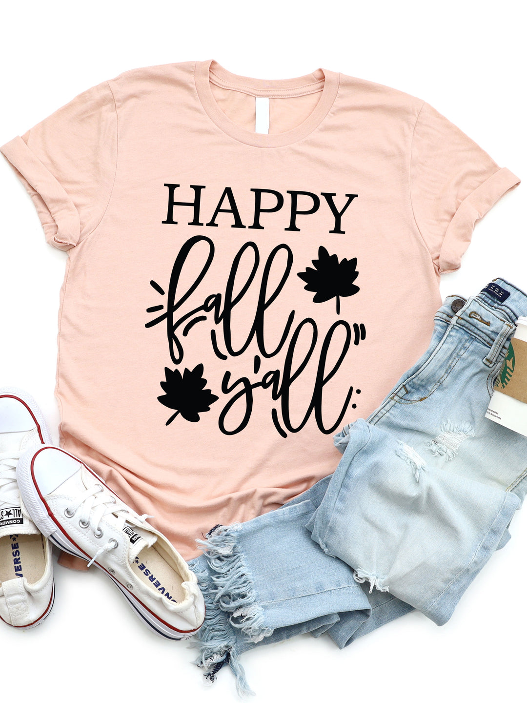 Happy Fall Y'all Graphic Tee