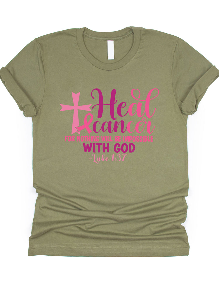 Heal Cancer Graphic Tee