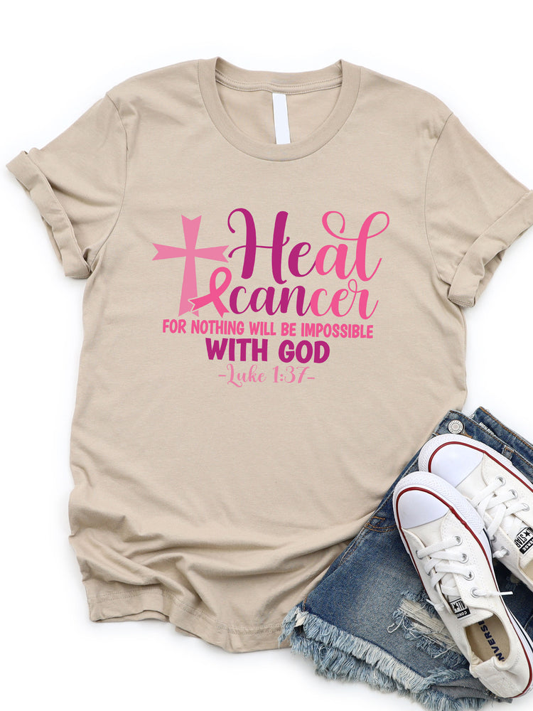 Heal Cancer Graphic Tee