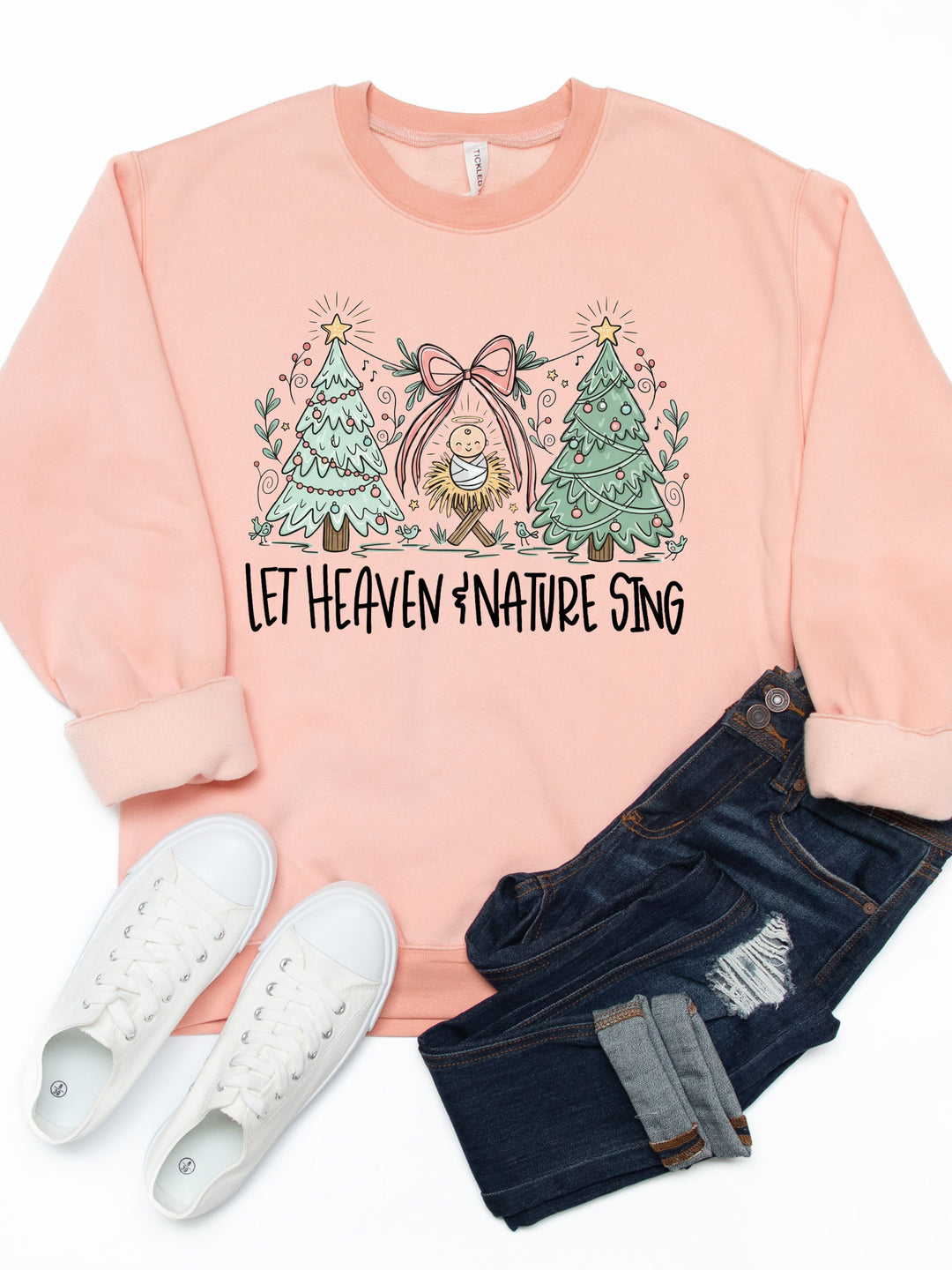Heaven and Nature Sing Graphic Sweatshirt